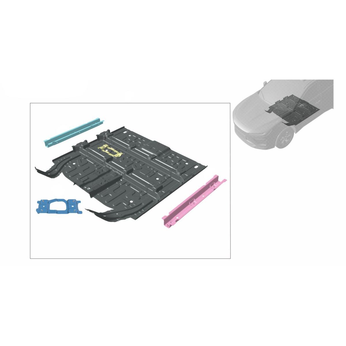 Front Floor Assembly
