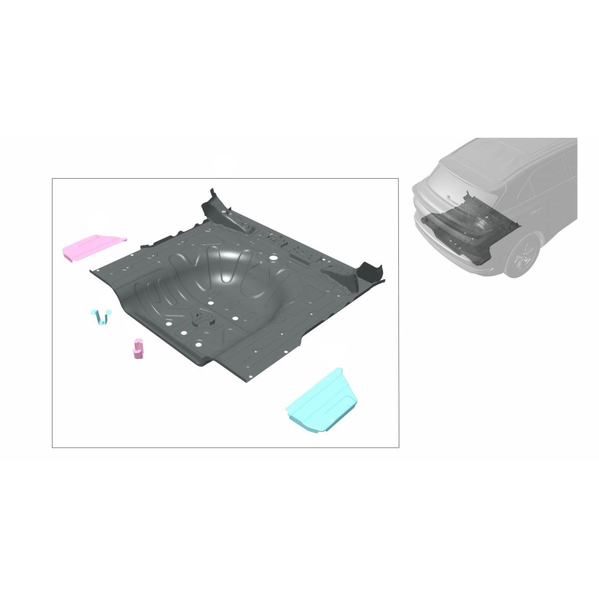 Rear Floor Assembly