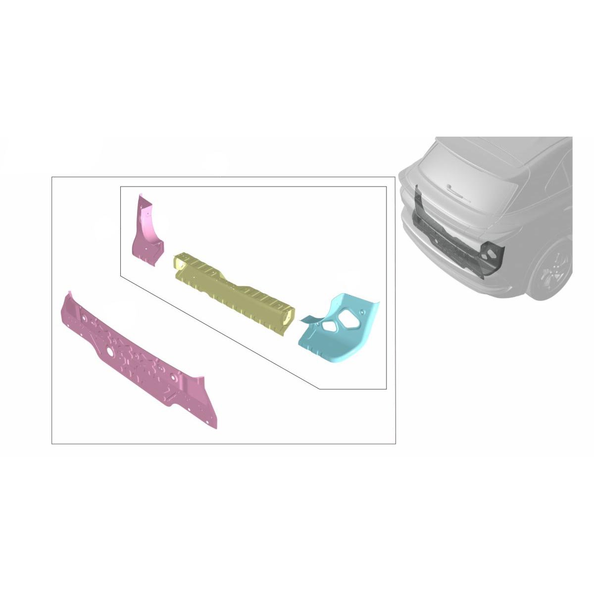 Rear Surround Assembly