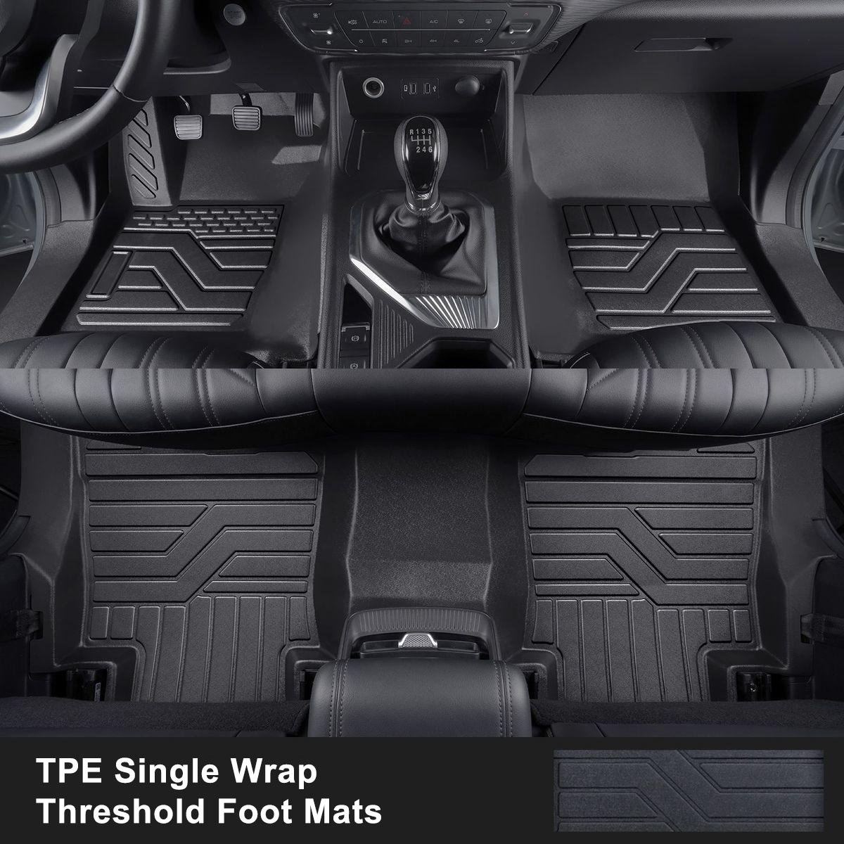 TPE Wrapped Threshold Foot Mats